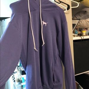 VS PINK PULLOVER SWEATSHIRT HOODIE WITH POCKETS